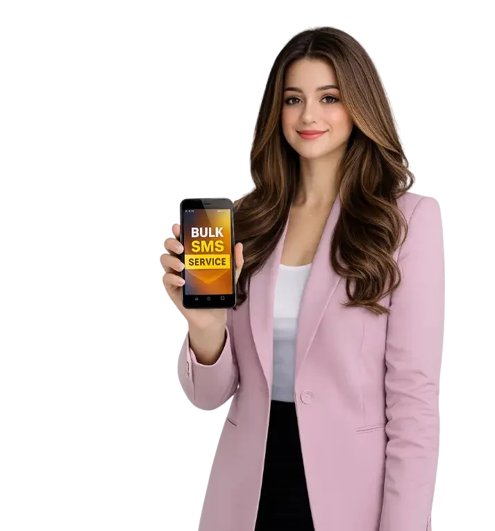 Business SMS platform dashboard showing campaign performance