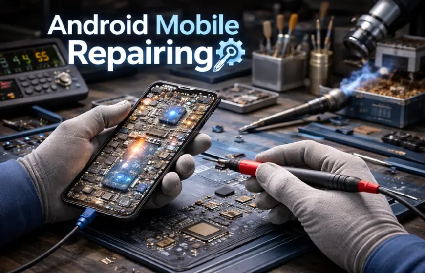 Android mobile repair course with practical troubleshooting sessions