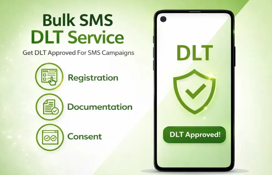 DLT compliant SMS registration and sender ID approval process
