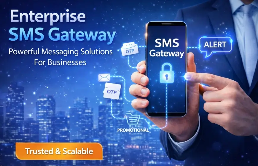 Enterprise SMS gateway solution with high volume routing