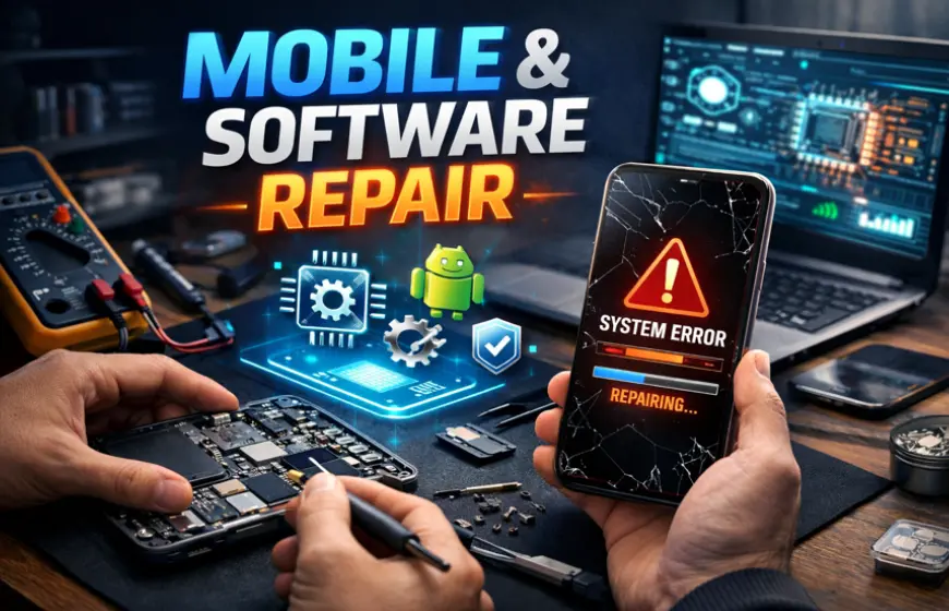 Mobile software flashing and FRP unlock training course