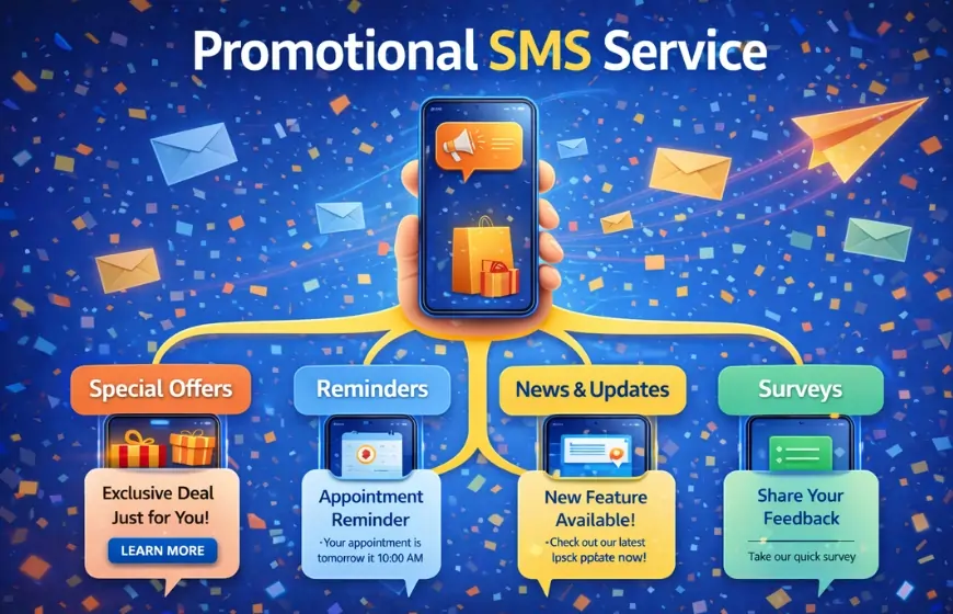 Promotional SMS campaign platform with scheduling and delivery report