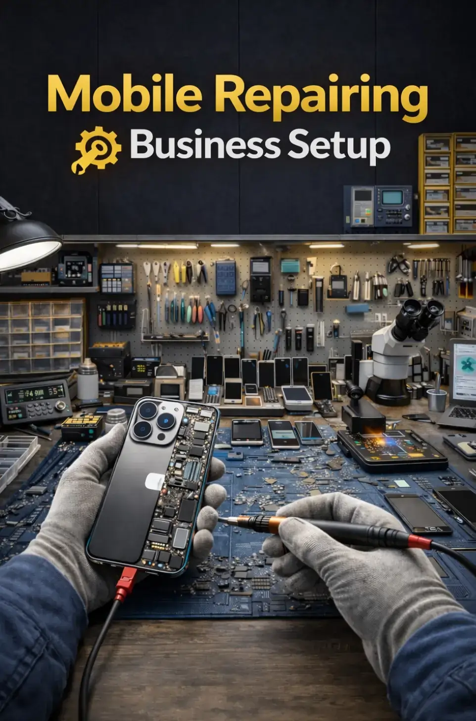Mobile repair business setup guidance and mentoring session